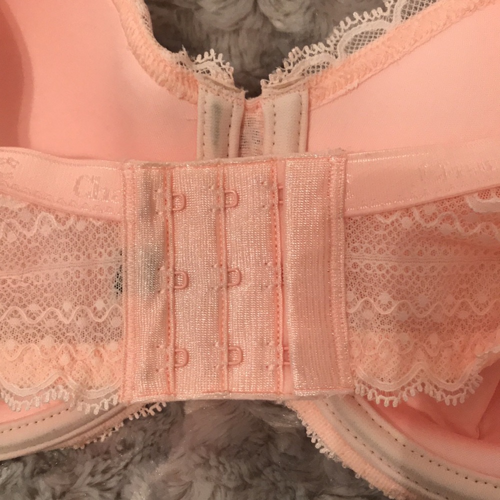 Chantelle Light Pink Merci Demi Underwire T-Shirt Bra 30DDDD NWT - Picture 9 of 14